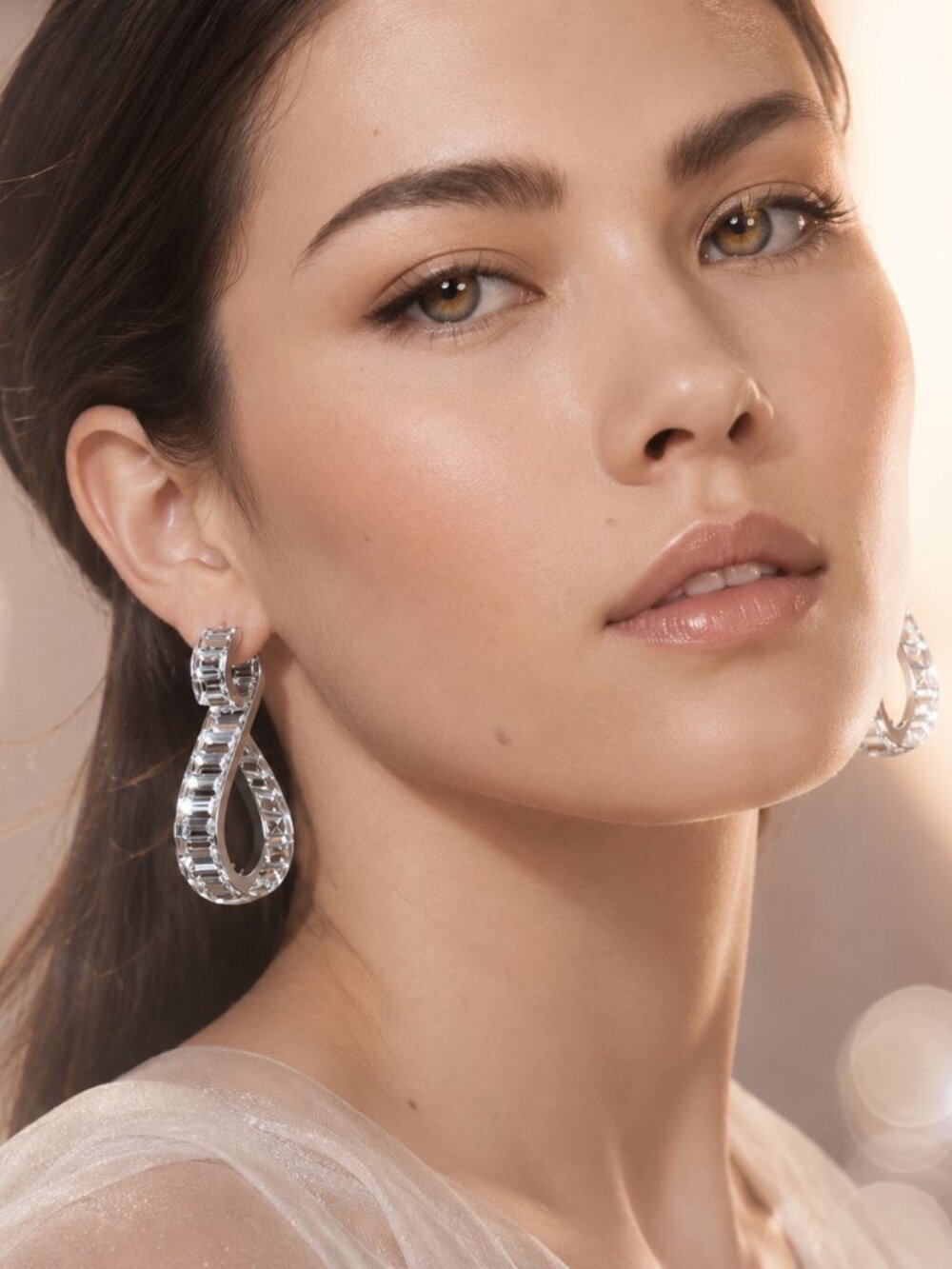 AUTHENTIC Swarovski earrings